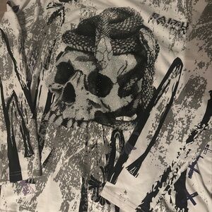 Smoke rise mens shirt